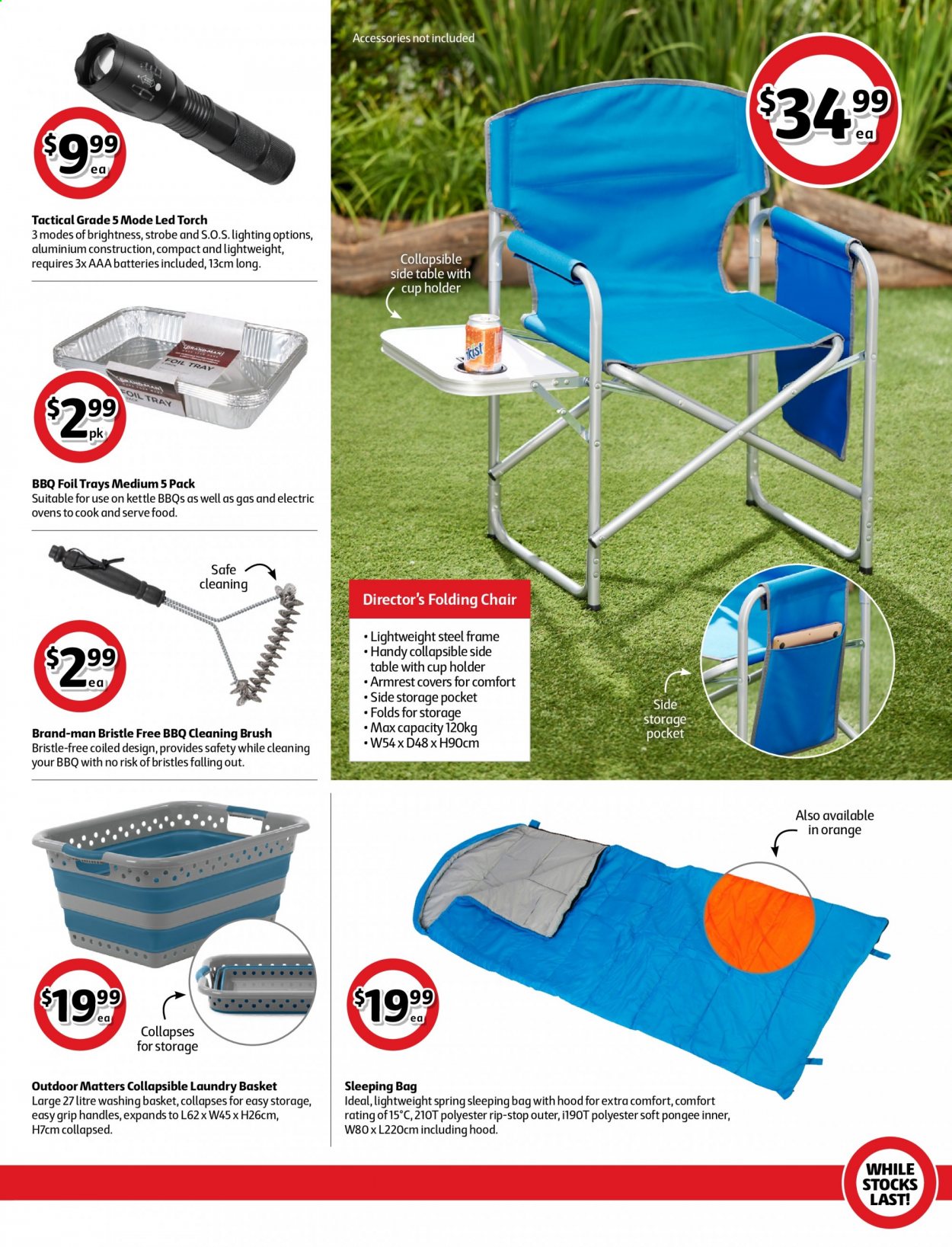 thumbnail - Coles Catalogue - 10 Sep 2021 - 23 Sep 2021 - Sales products - oranges, kettle, basket, cup, foil tray, AAA batteries. Page 3.