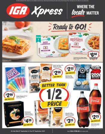 IGA Xpress Catalogue - 8.9.2021 - 14.9.2021.