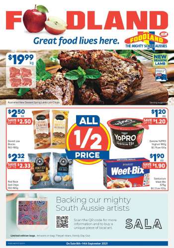 Foodland Catalogue - 8.9.2021 - 14.9.2021.