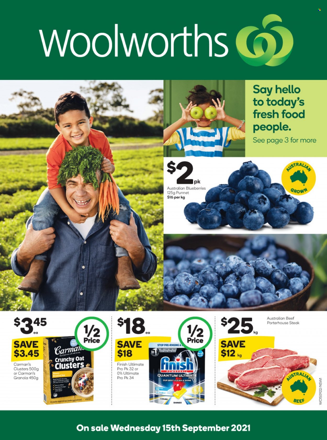 Woolworths catalogue - 15 Sep 2021 - 21 Sep 2021. Page 1