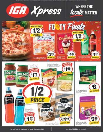 IGA Xpress Catalogue - 15.9.2021 - 21.9.2021.