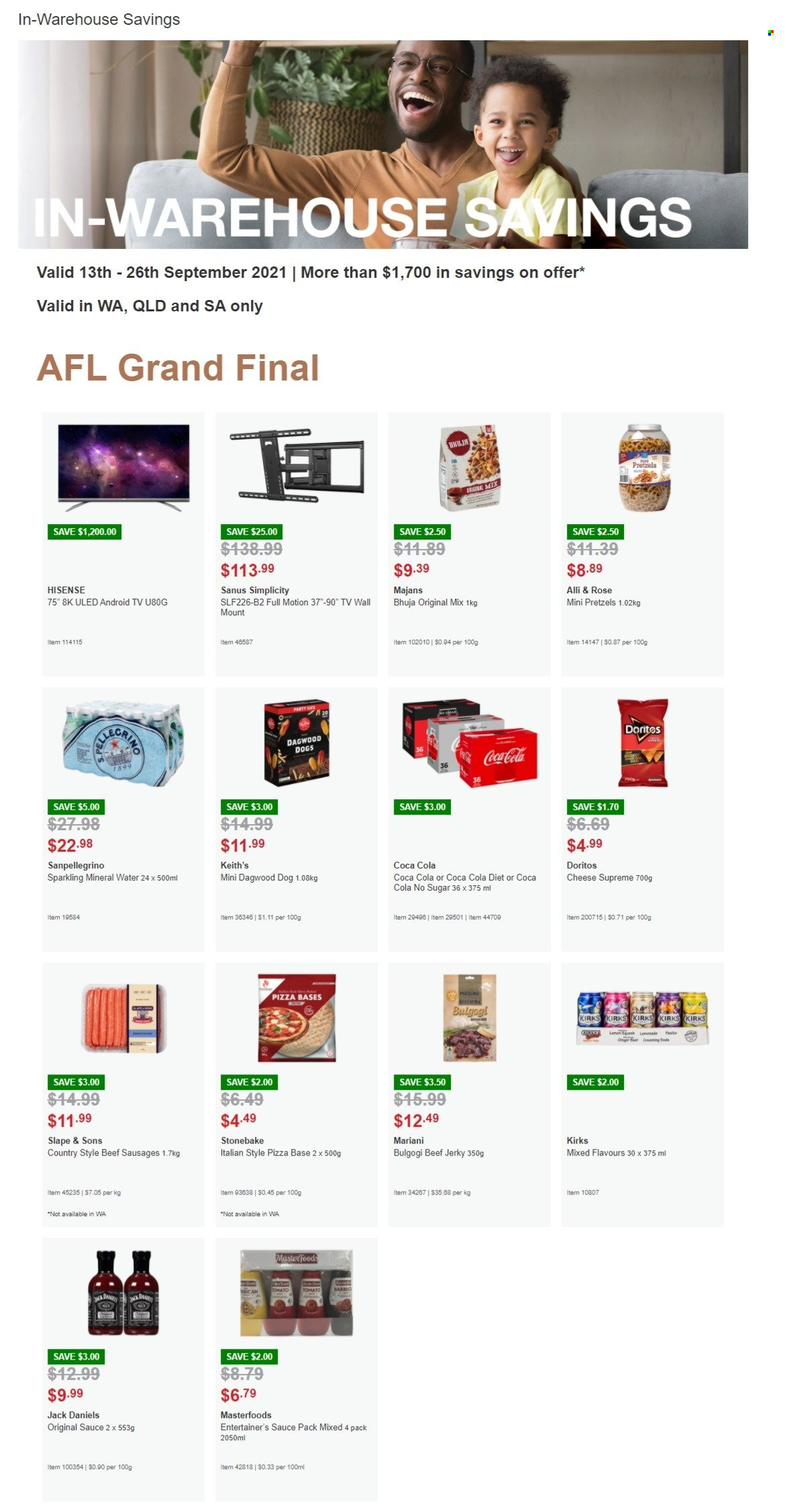 Costco catalogue - 13 Sep 2021 - 26 Sep 2021. Page 1