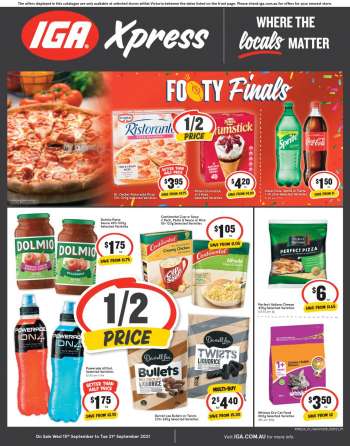 IGA Xpress Catalogue - 15.9.2021 - 21.9.2021.