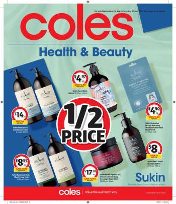 Coles Catalogue - 15.9.2021 - 21.9.2021.