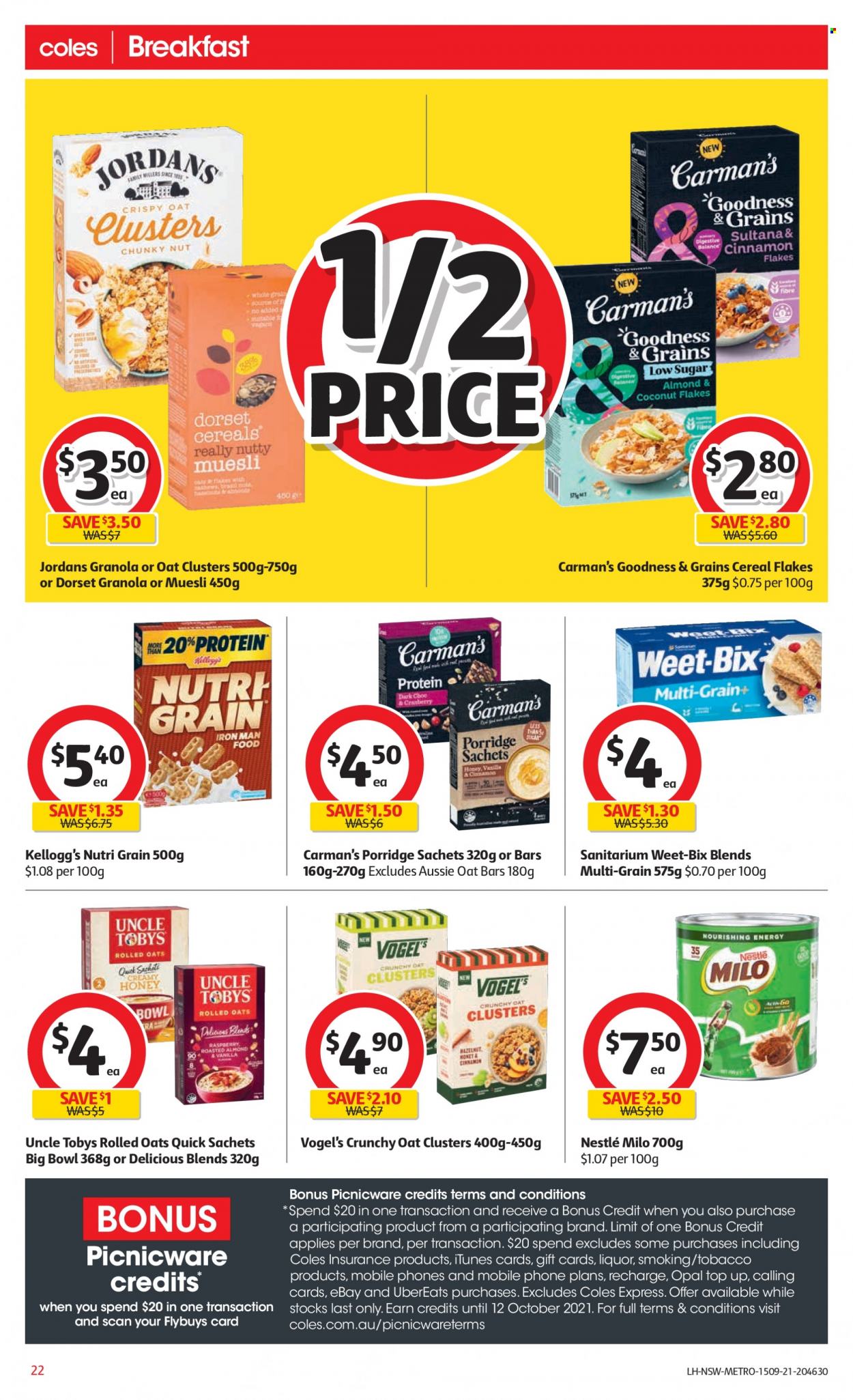 Coles catalogue - 15 Sep 2021 - 21 Sep 2021. Page 22