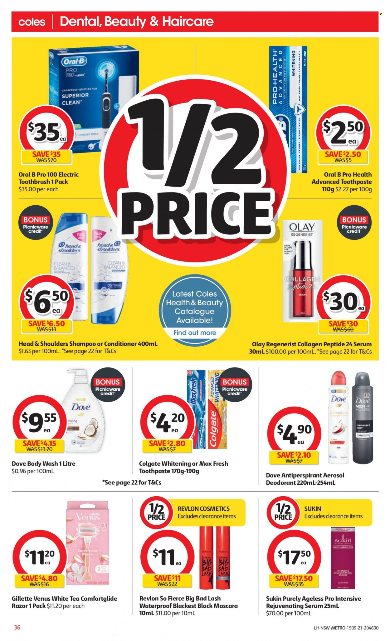 Coles catalogue - 15 Sep 2021 - 21 Sep 2021. Page 36