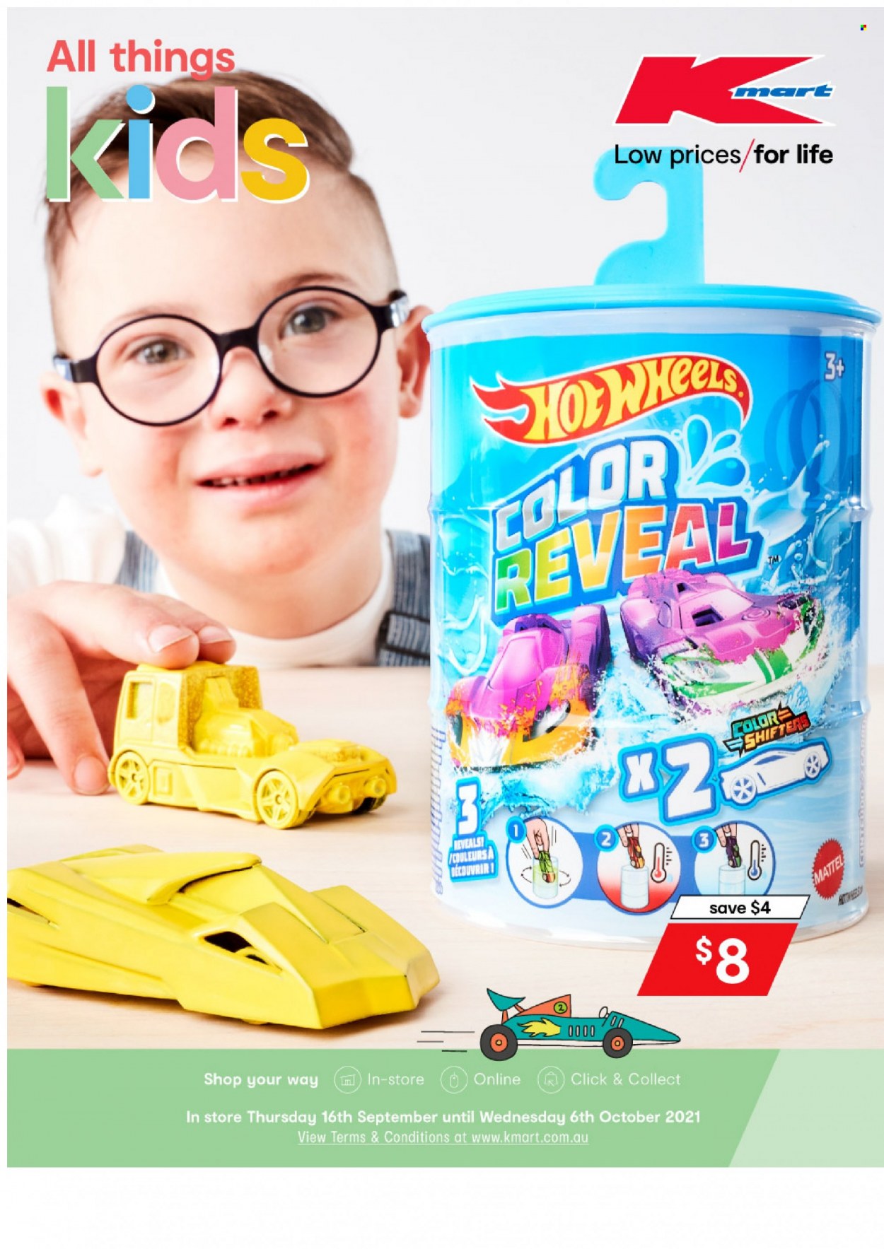 Kmart catalogue - 16 Sep 2021 - 6 Oct 2021. Page 1