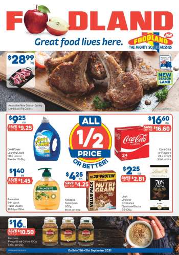 Foodland Catalogue - 15.9.2021 - 21.9.2021.