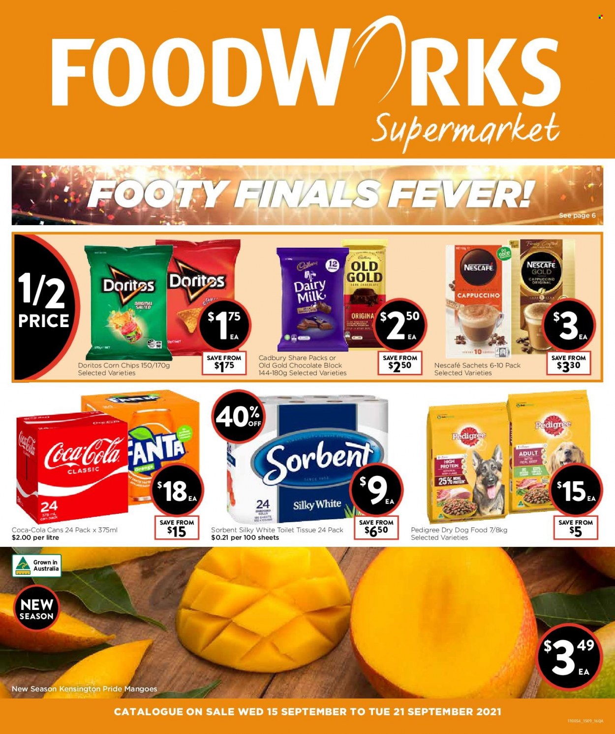 Foodworks catalogue - 15 Sep 2021 - 21 Sep 2021. Page 1