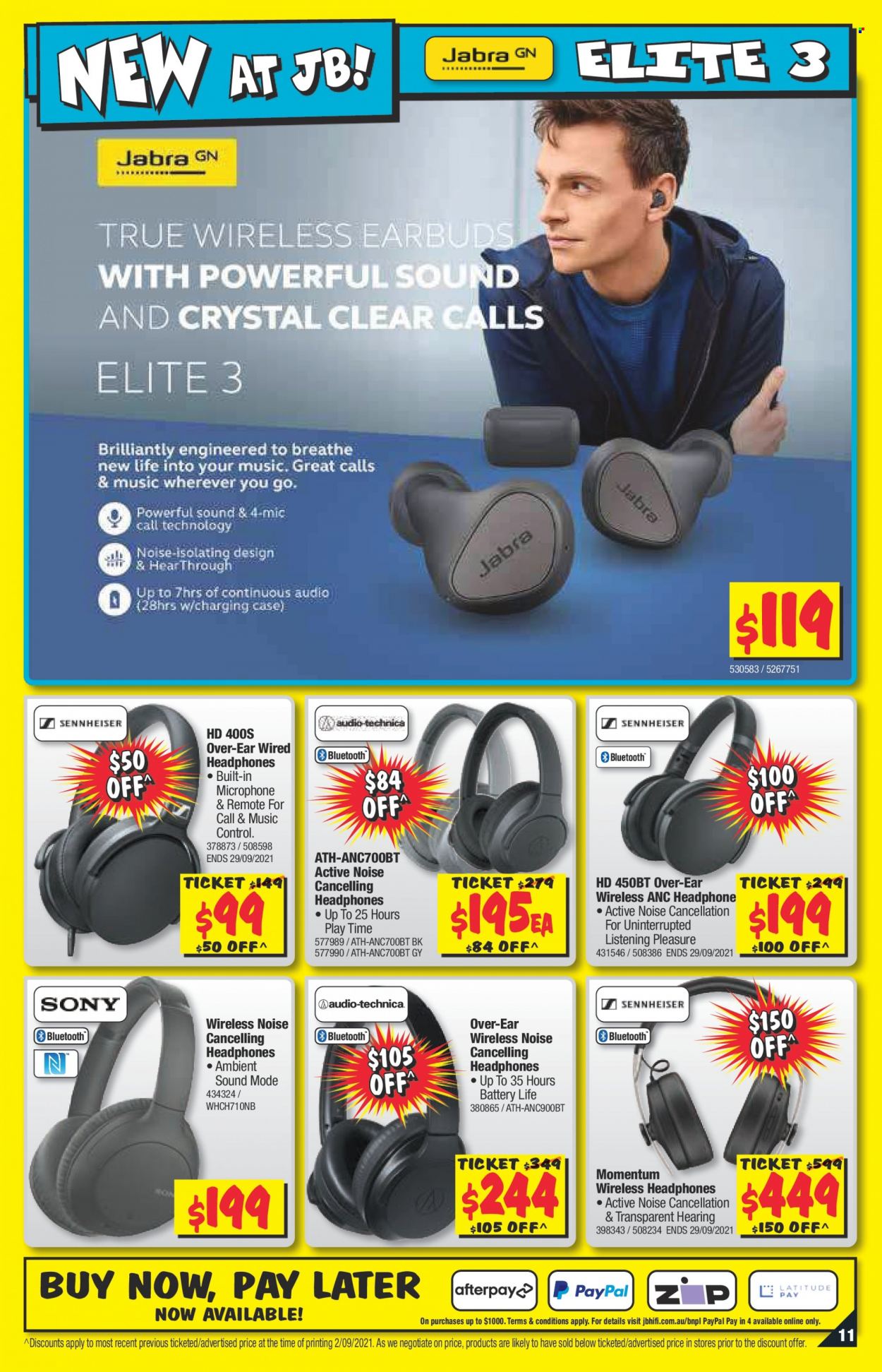 JB Hi-Fi catalogue - 16 Sep 2021 - 22 Sep 2021. Page 11