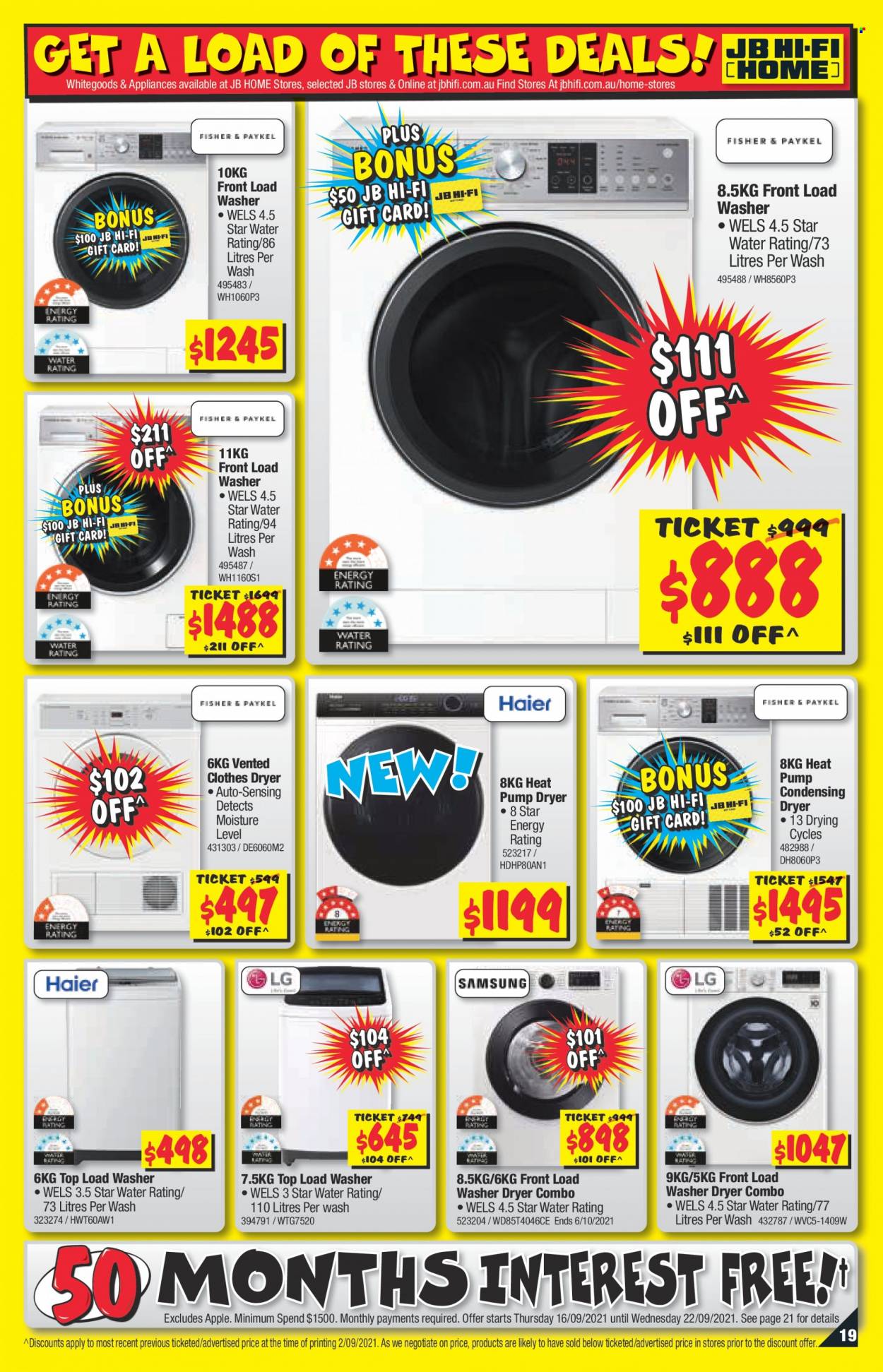 JB Hi-Fi catalogue - 16 Sep 2021 - 22 Sep 2021. Page 19