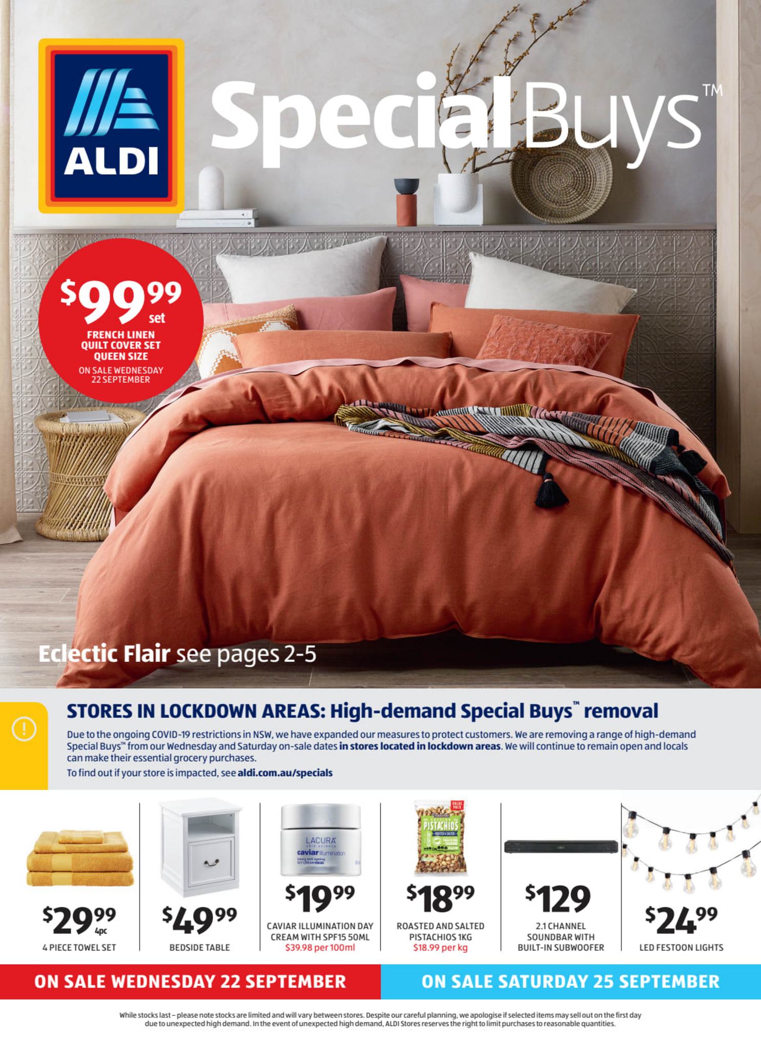 ALDI catalogue - 22 Sep 2021 - 28 Sep 2021. Page 1