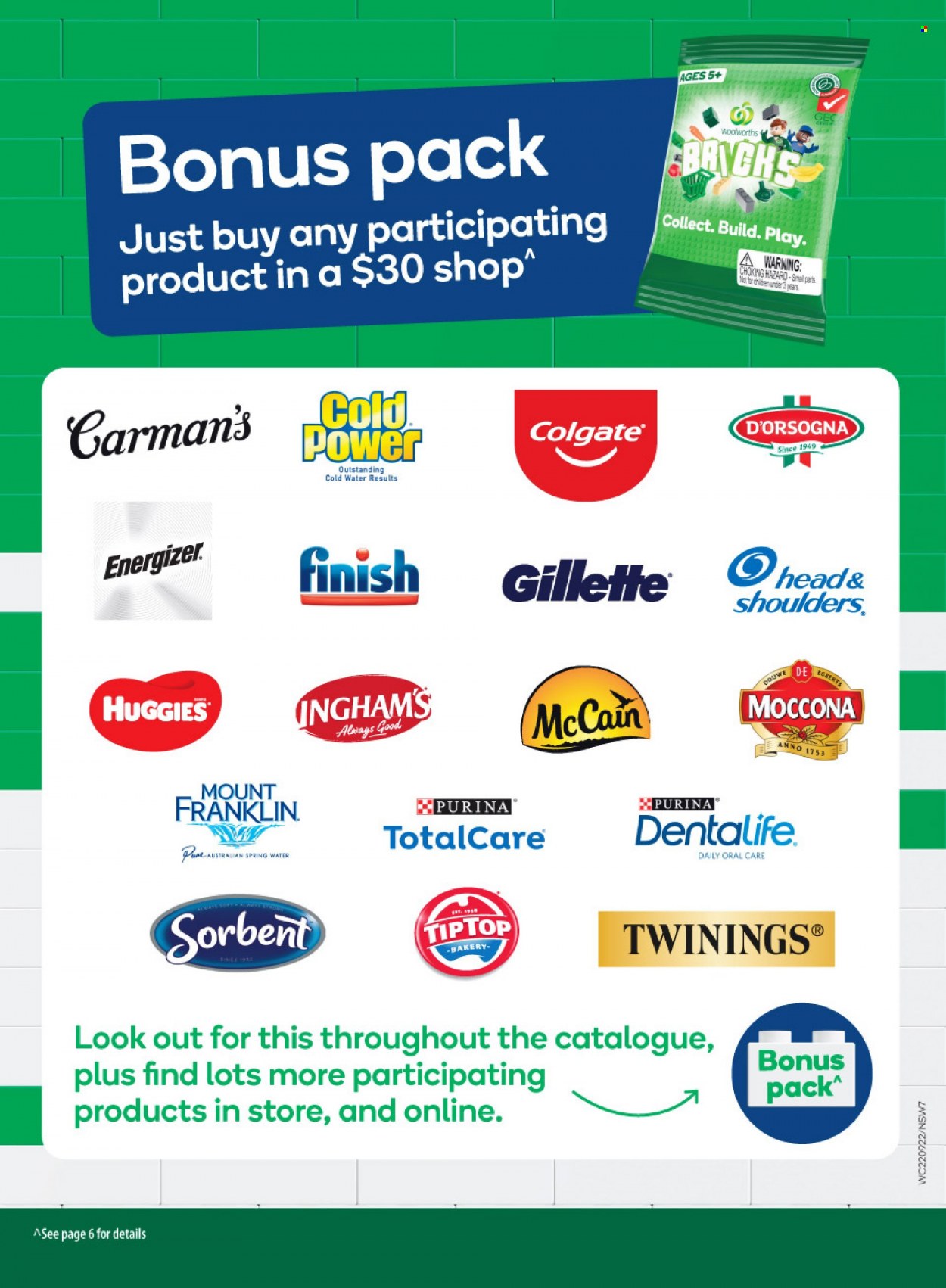 Woolworths catalogue - 22 Sep 2021 - 28 Sep 2021. Page 7