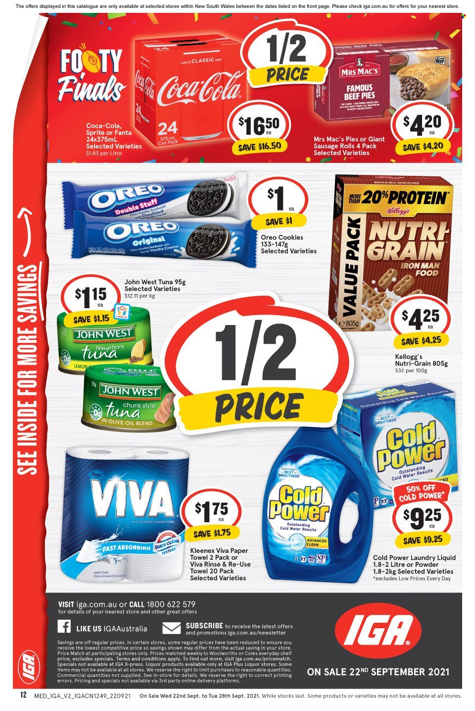 IGA catalogue - 22 Sep 2021 - 28 Sep 2021. Page 12