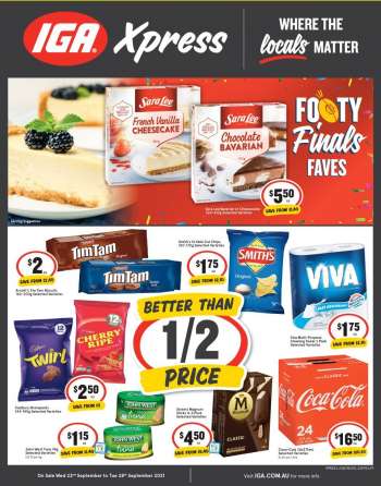 IGA Xpress Catalogue - 22.9.2021 - 28.9.2021.