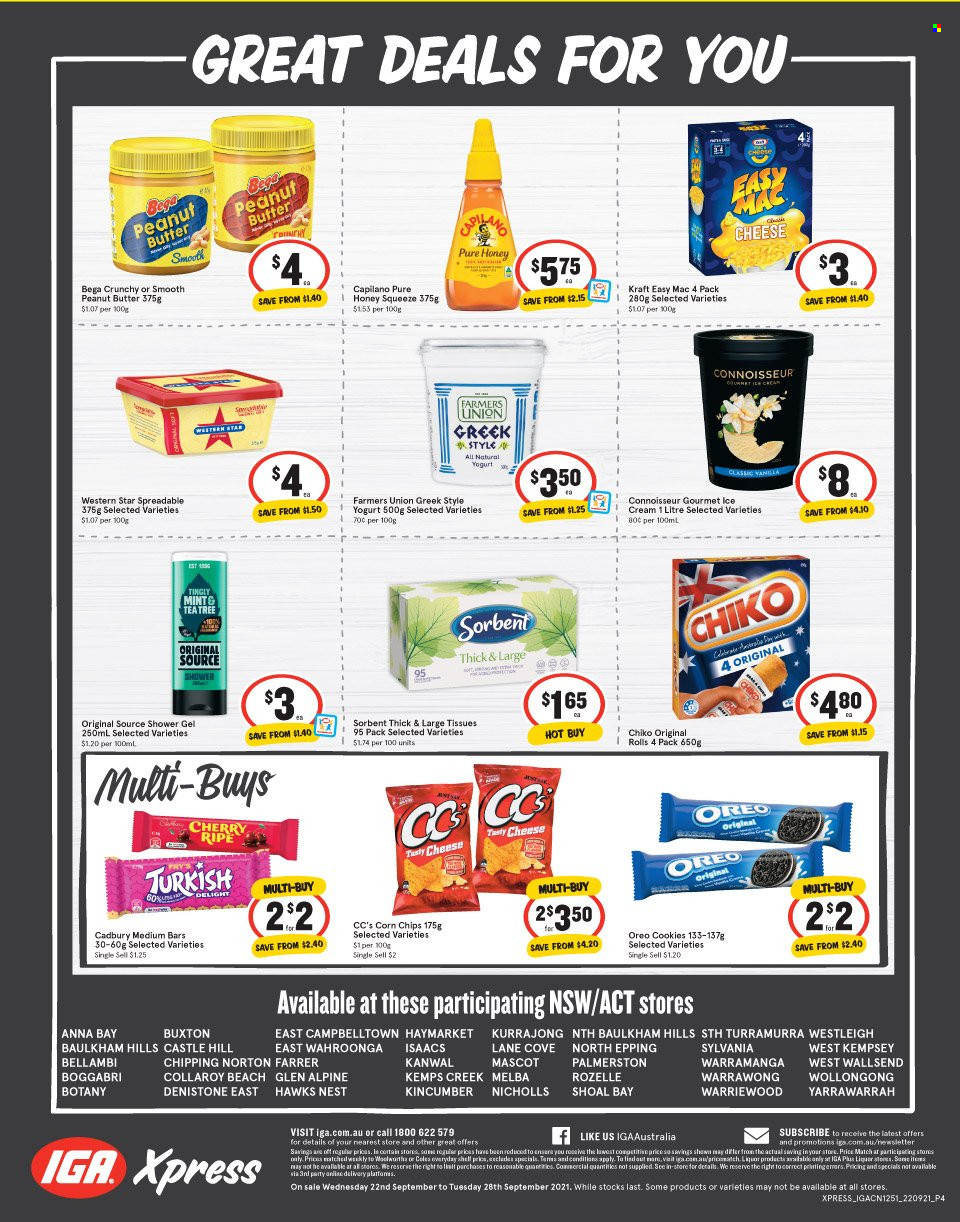 IGA Xpress catalogue - 22 Sep 2021 - 28 Sep 2021. Page 4