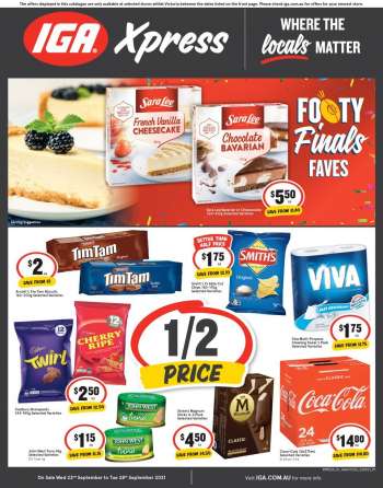 IGA Xpress Catalogue - 22.9.2021 - 28.9.2021.