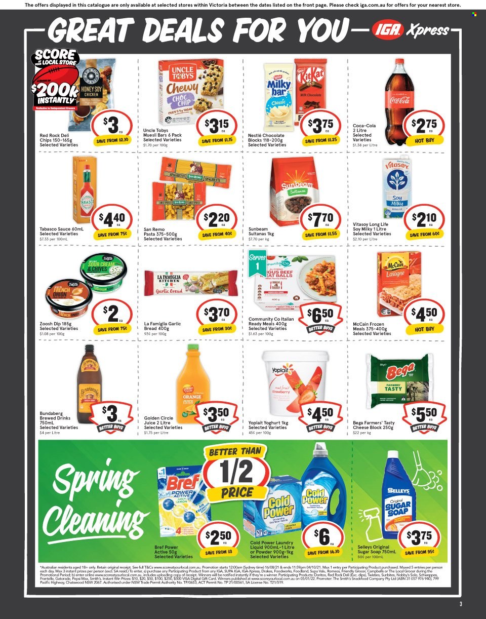 IGA Xpress catalogue - 22 Sep 2021 - 28 Sep 2021. Page 3