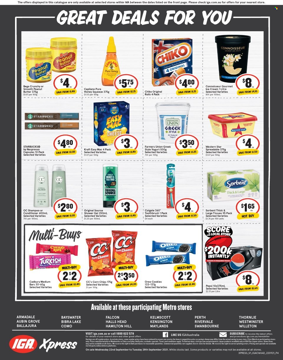 IGA Xpress catalogue - 22 Sep 2021 - 28 Sep 2021. Page 4