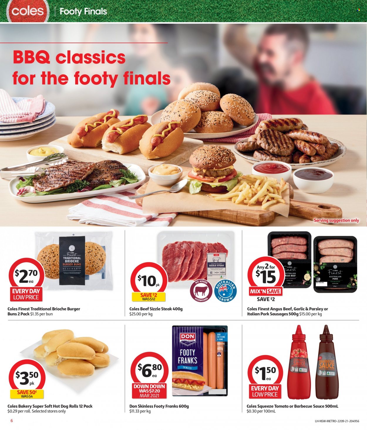 Coles catalogue - 22 Sep 2021 - 28 Sep 2021. Page 6