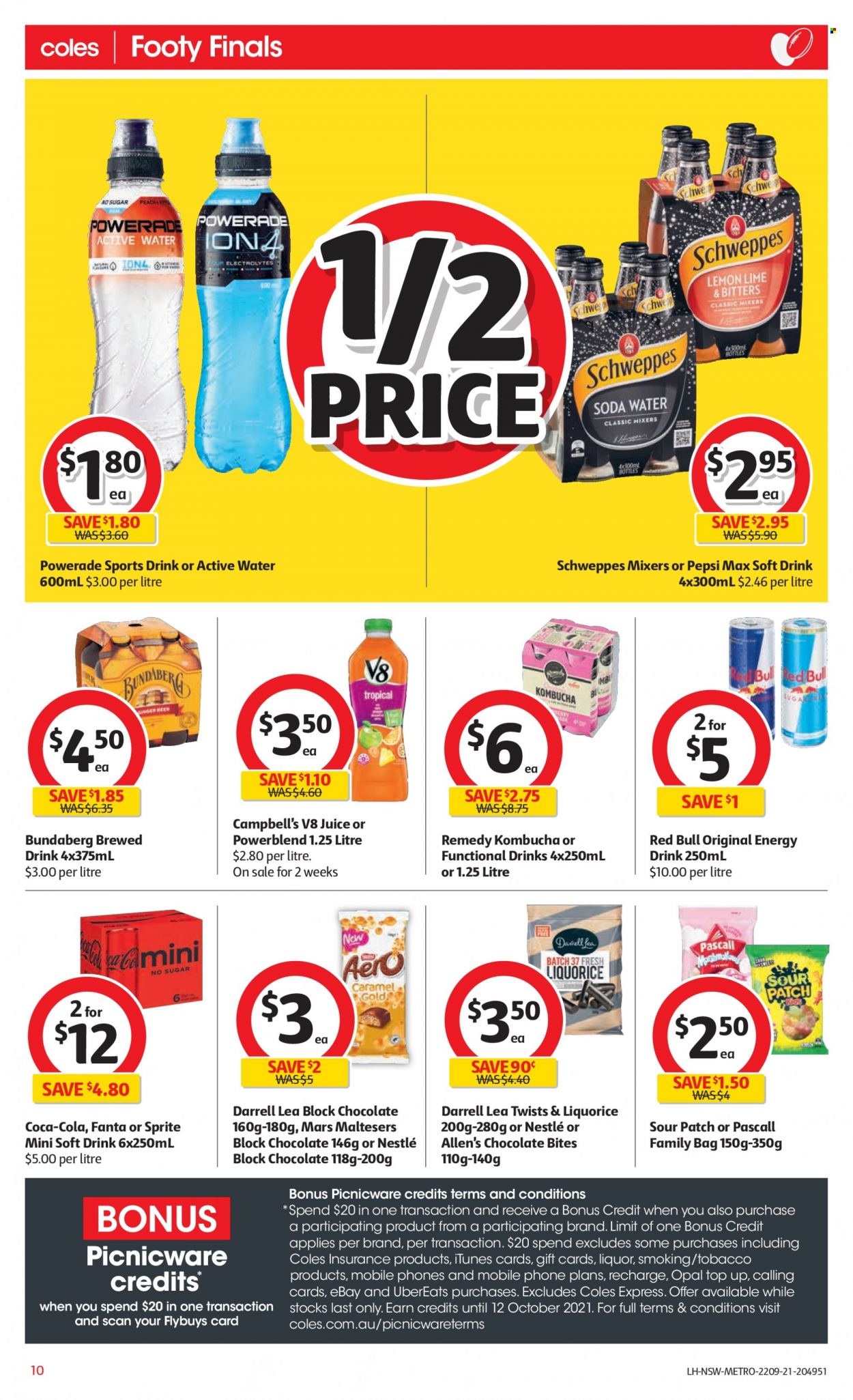 Coles catalogue - 22 Sep 2021 - 28 Sep 2021. Page 10