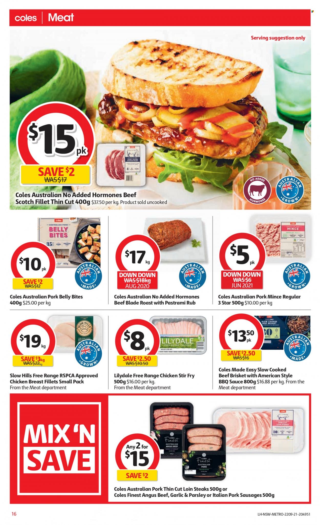 Coles catalogue - 22 Sep 2021 - 28 Sep 2021. Page 16