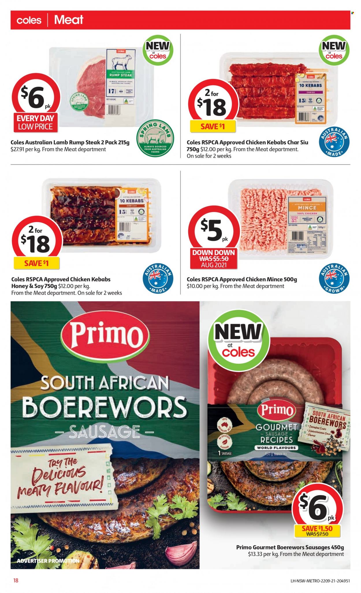 Coles catalogue - 22 Sep 2021 - 28 Sep 2021. Page 18