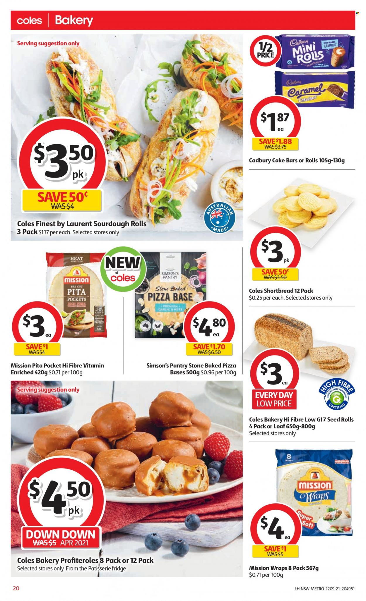 Coles catalogue - 22 Sep 2021 - 28 Sep 2021. Page 20