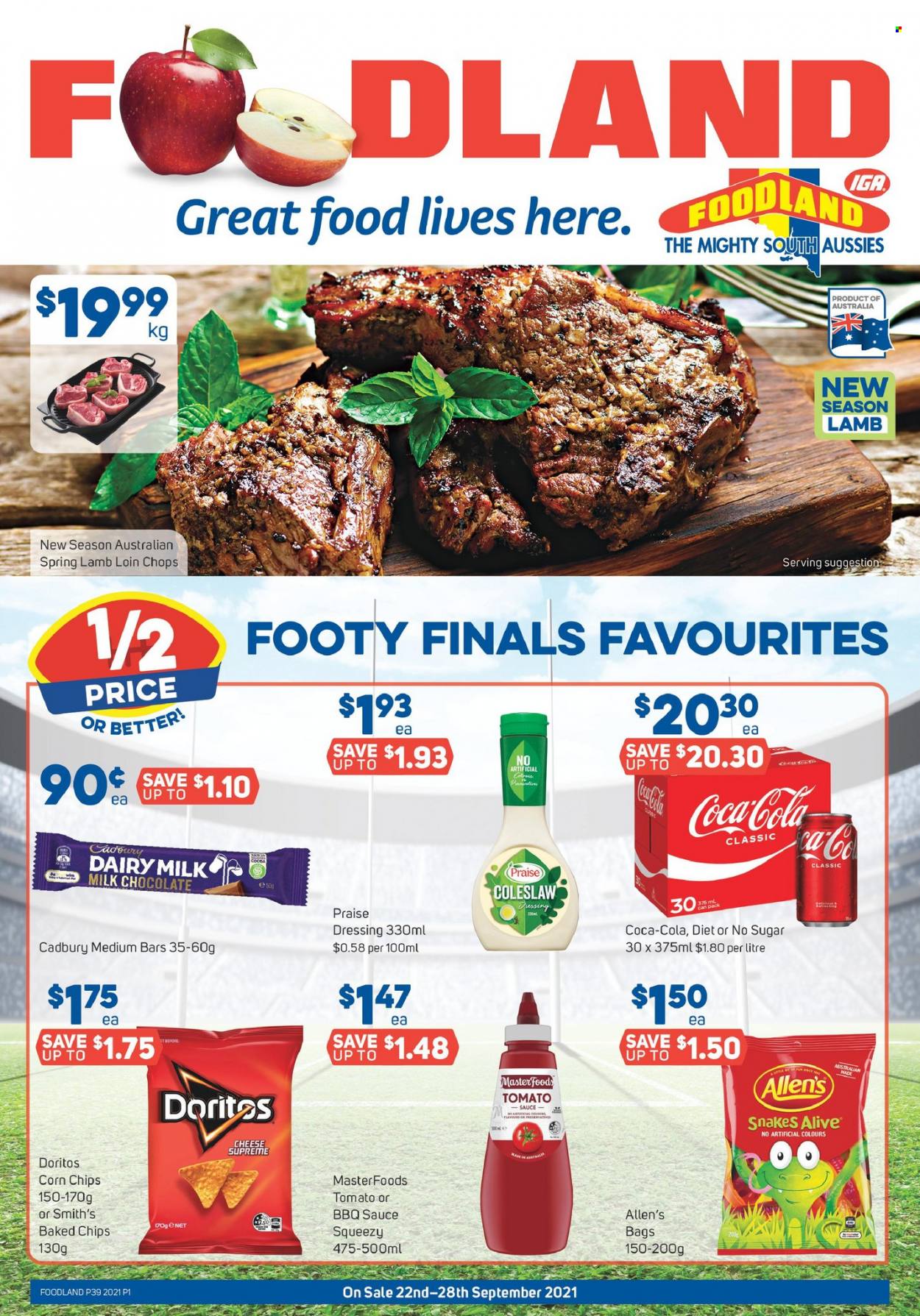 Foodland catalogue - 22 Sep 2021 - 28 Sep 2021. Page 1