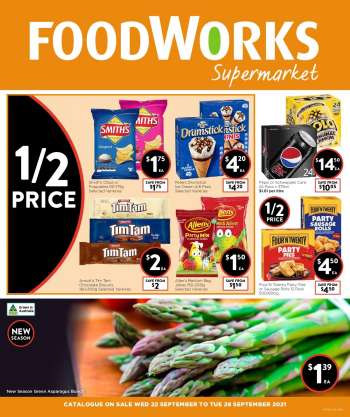 Foodworks Catalogue - 22 Sep 2021 - 28 Sep 2021.