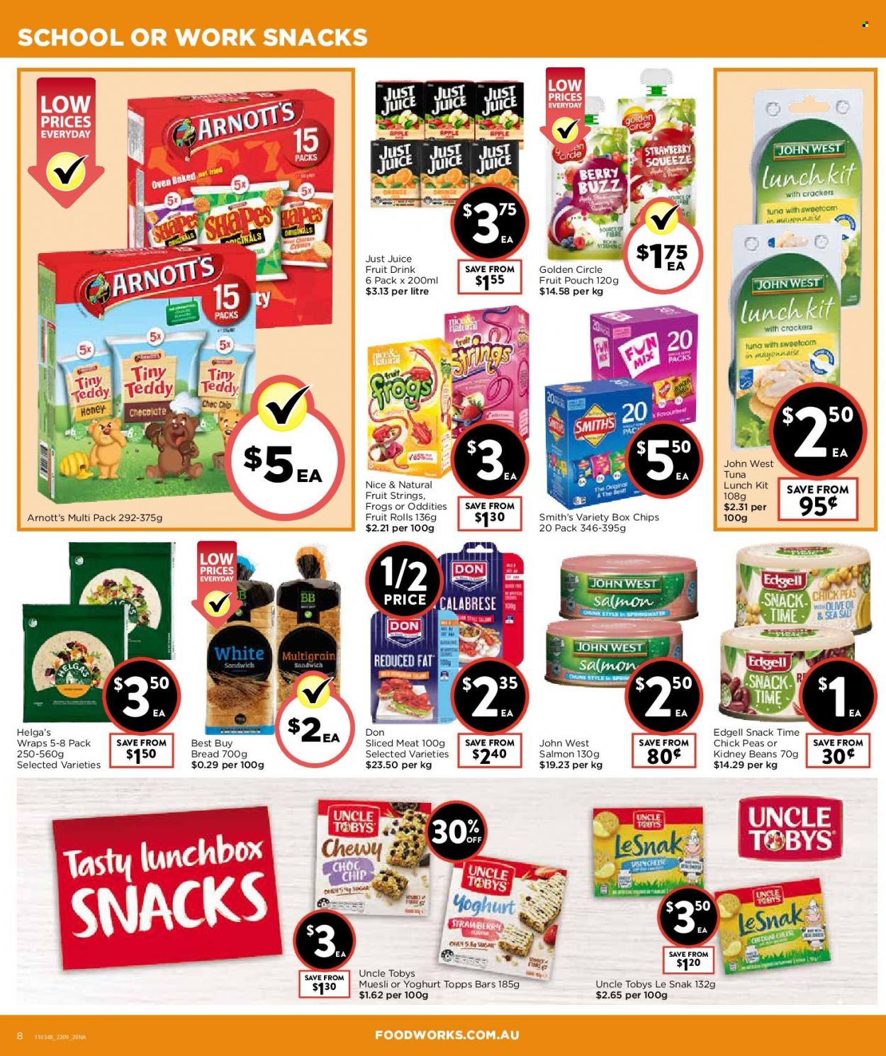 Foodworks catalogue - 22 Sep 2021 - 28 Sep 2021. Page 8