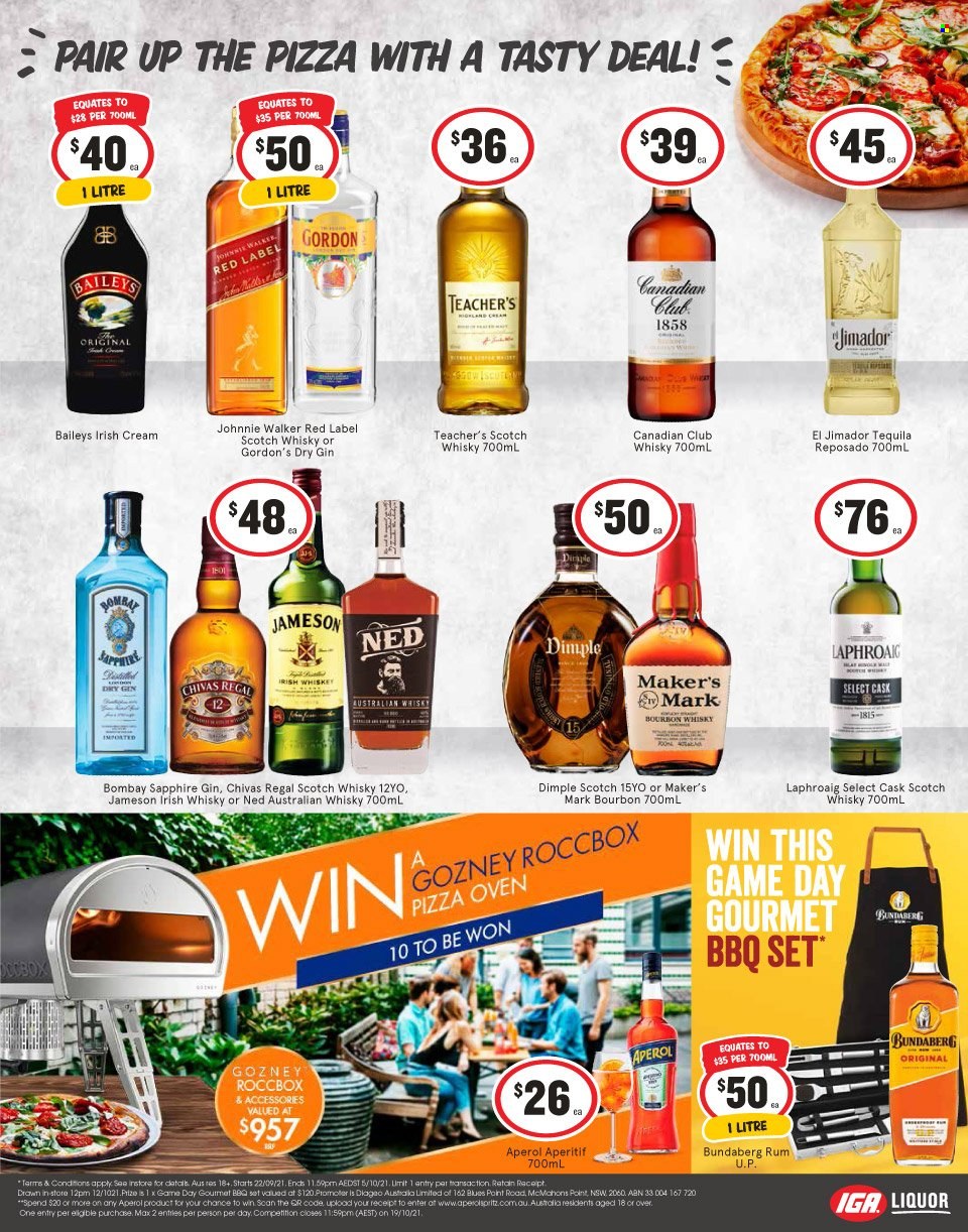 IGA LIQUOR catalogue - 22 Sep 2021 - 5 Oct 2021. Page 3