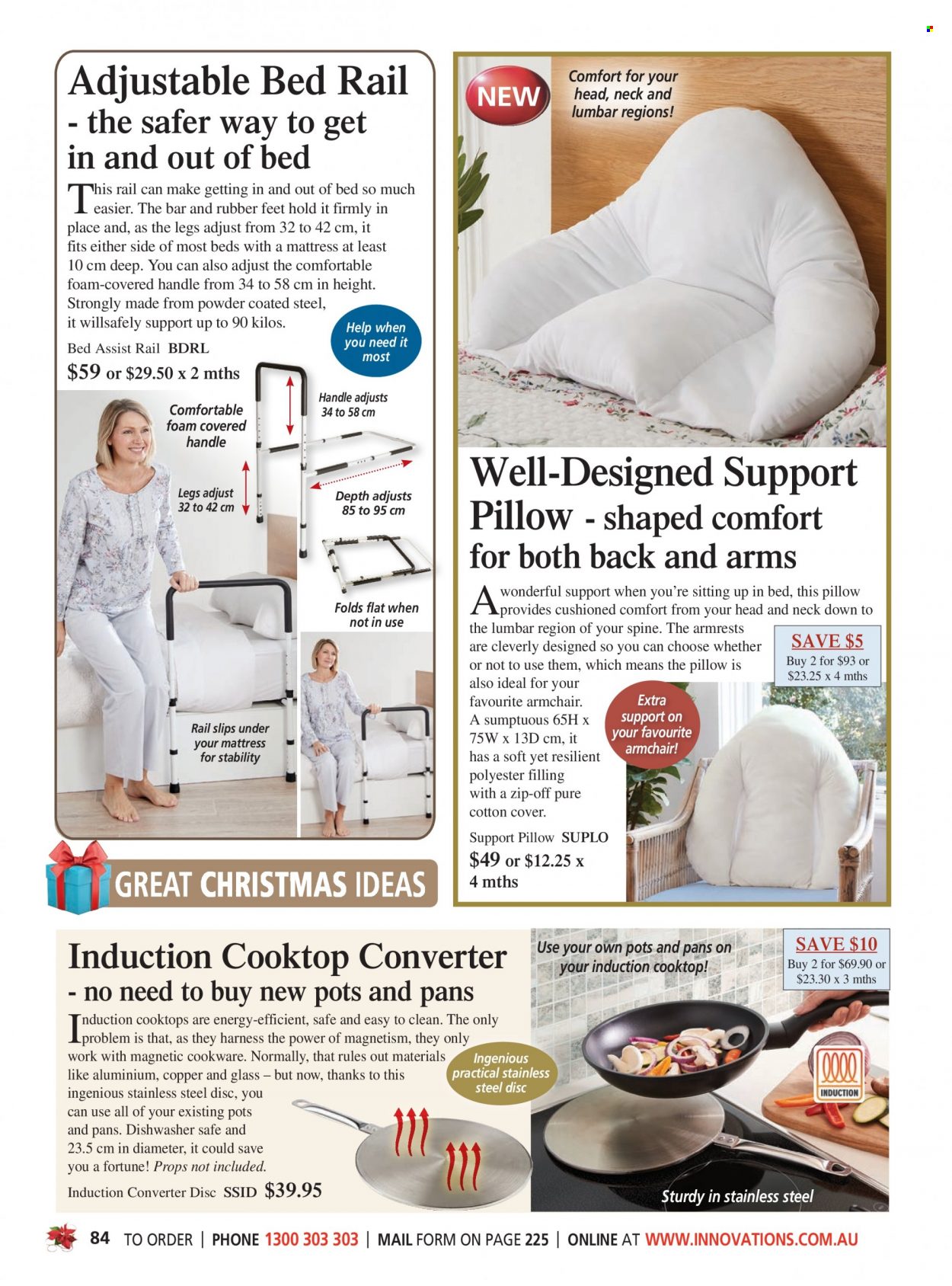 thumbnail - Innovations Catalogue - Sales products - cookware set, pot, pillow. Page 84.