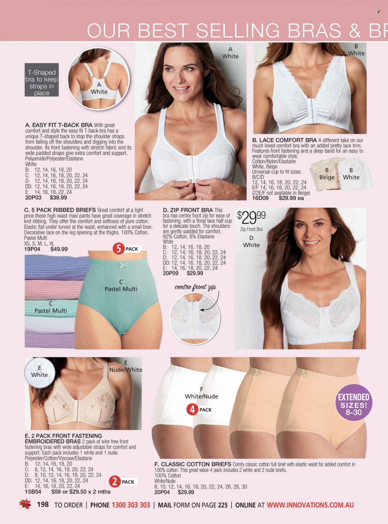 thumbnail - Innovations Catalogue - Sales products - cup, pants, bra, briefs. Page 198.