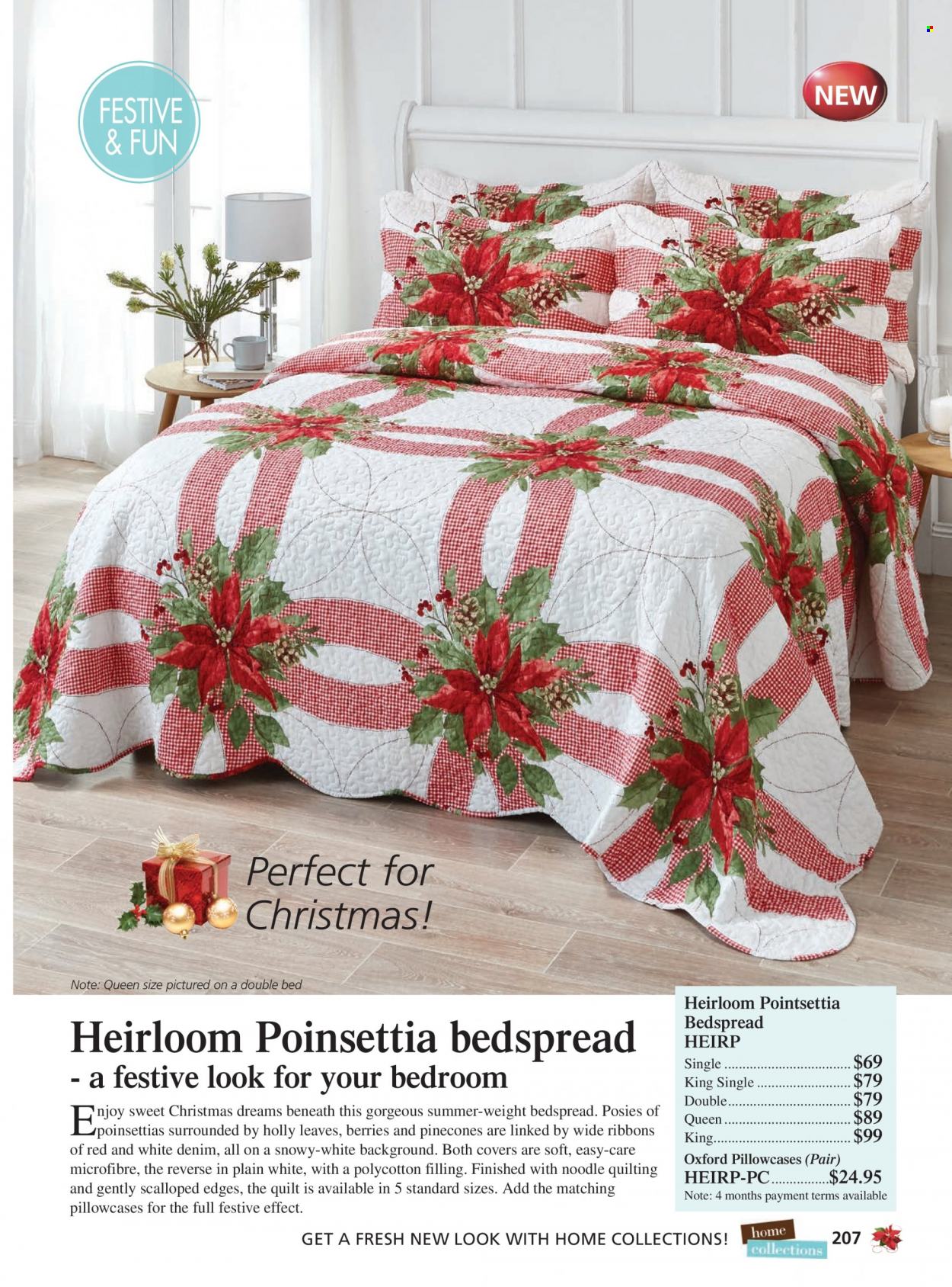 thumbnail - Innovations Catalogue - Sales products - ribbon, bedspread, pillowcase, quilt. Page 207.