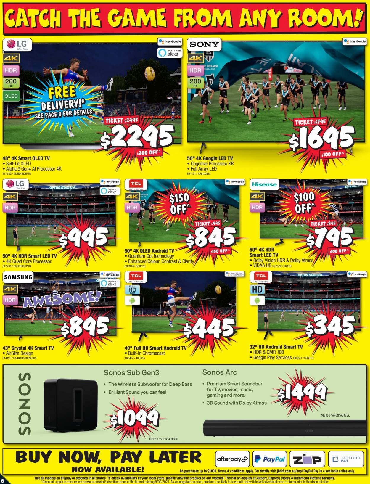 JB Hi-Fi catalogue - 23 Sep 2021 - 29 Sep 2021. Page 6