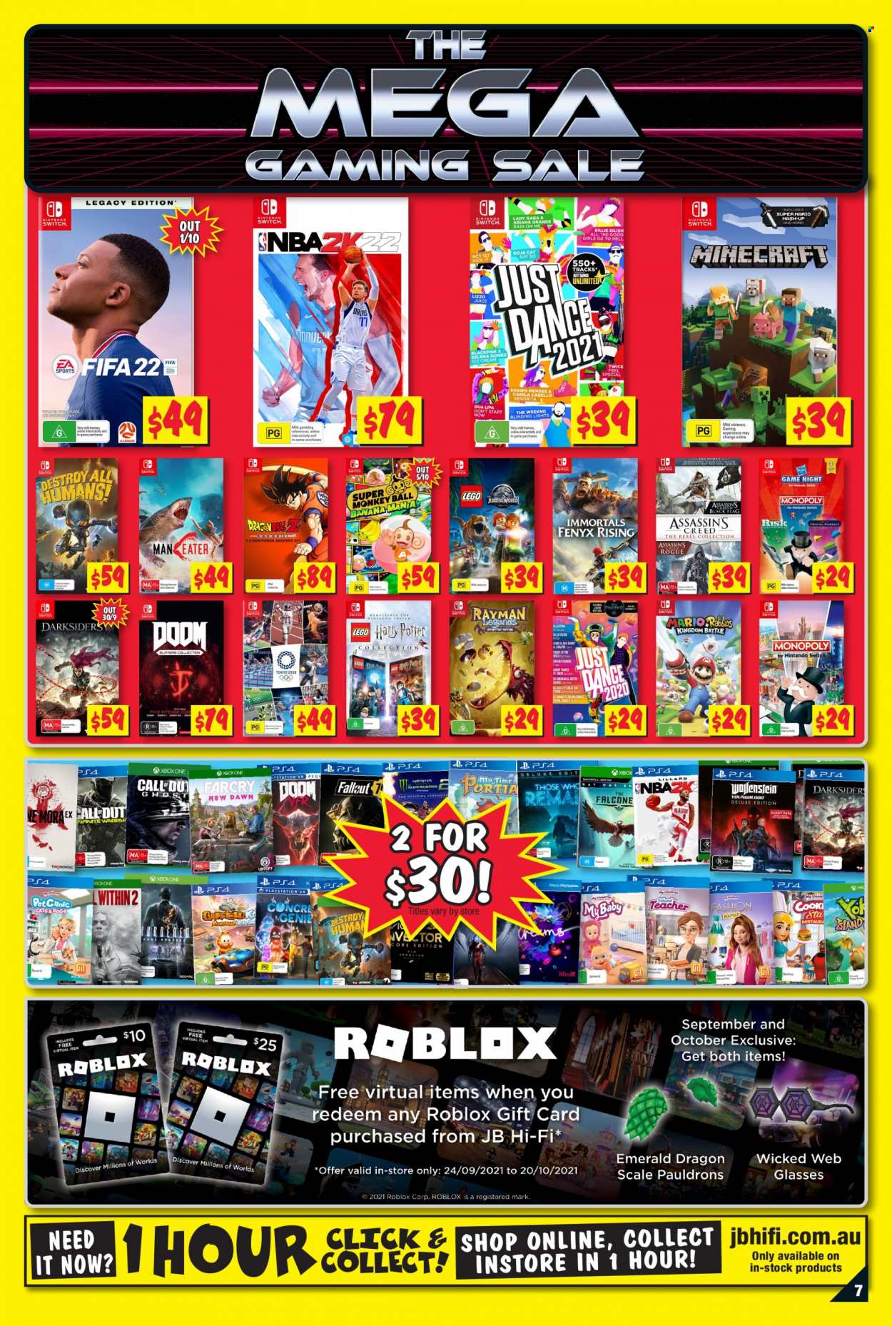 JB Hi-Fi catalogue - 24 Sep 2021 - 20 Oct 2021. Page 7