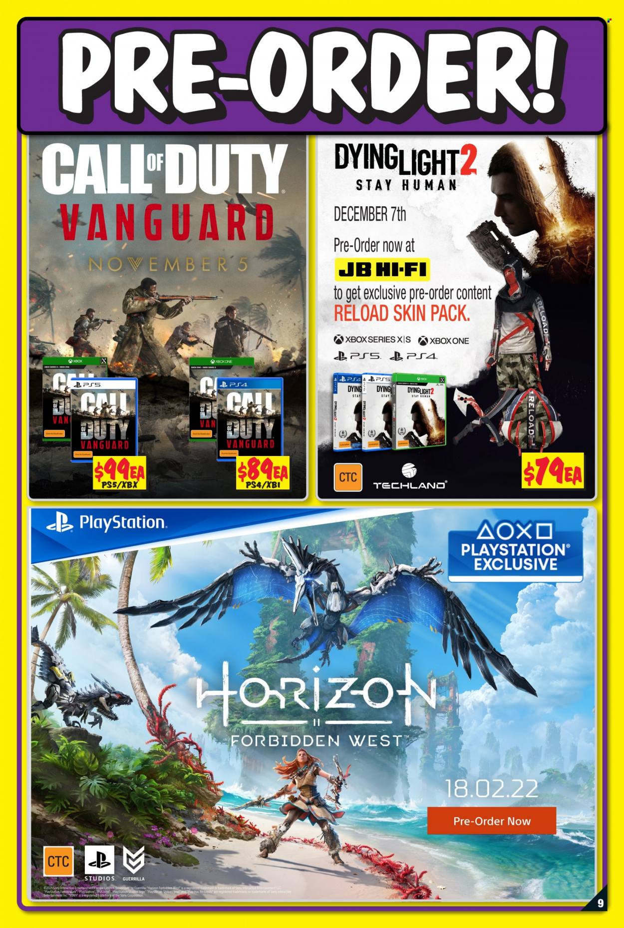 JB Hi-Fi catalogue - 24 Sep 2021 - 20 Oct 2021. Page 9