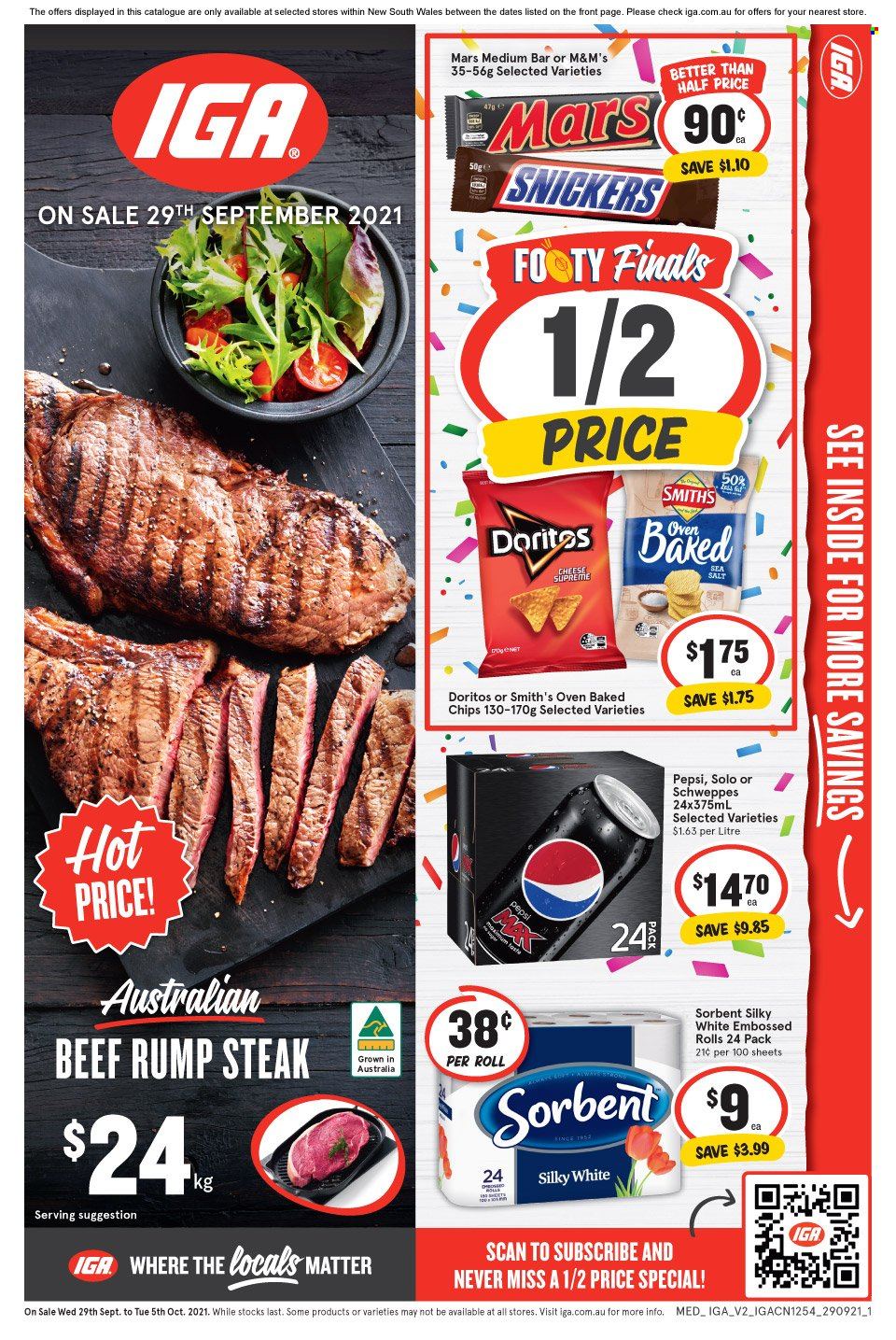 IGA catalogue - 29 Sep 2021 - 5 Oct 2021. Page 1