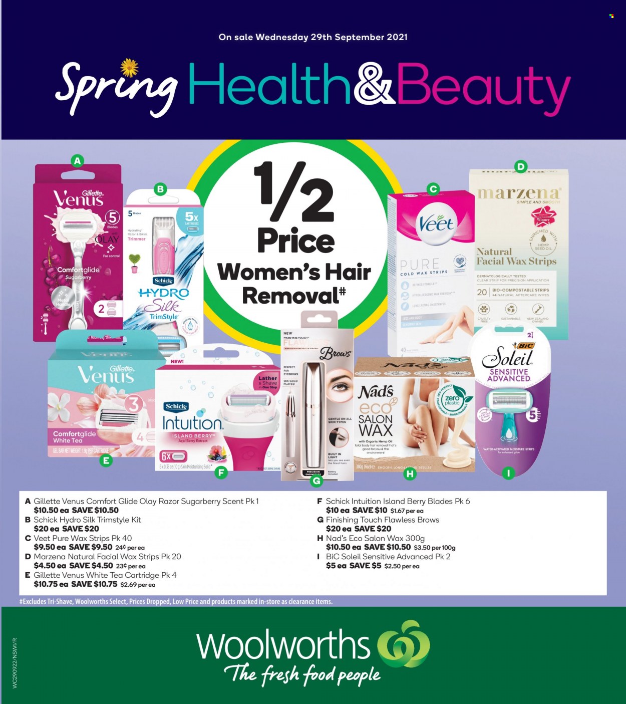 Woolworths catalogue - 29 Sep 2021 - 5 Oct 2021. Page 1