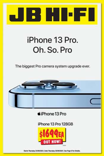JB Hi-Fi Catalogue - 24 Sep 2021 - 30 Sep 2021.