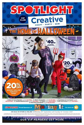 Spotlight Catalogue - 29 Sep 2021 - 10 Oct 2021.