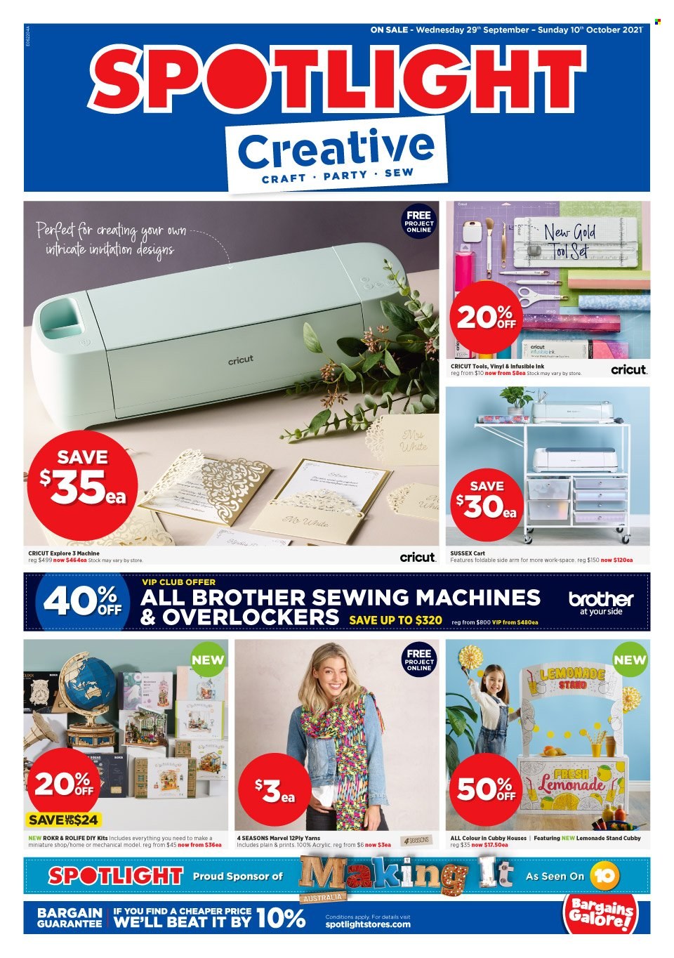 Spotlight catalogue - 29 Sep 2021 - 10 Oct 2021. Page 1