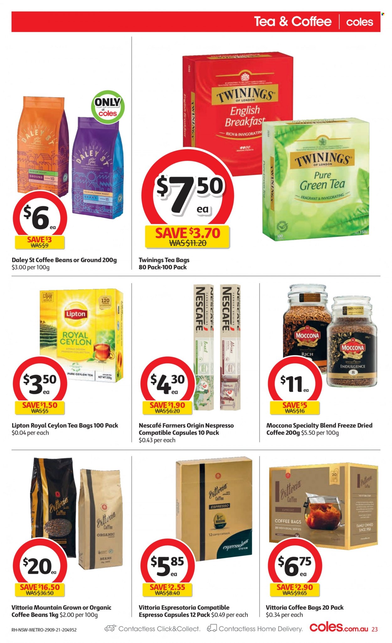 Coles catalogue - 29 Sep 2021 - 5 Oct 2021. Page 23
