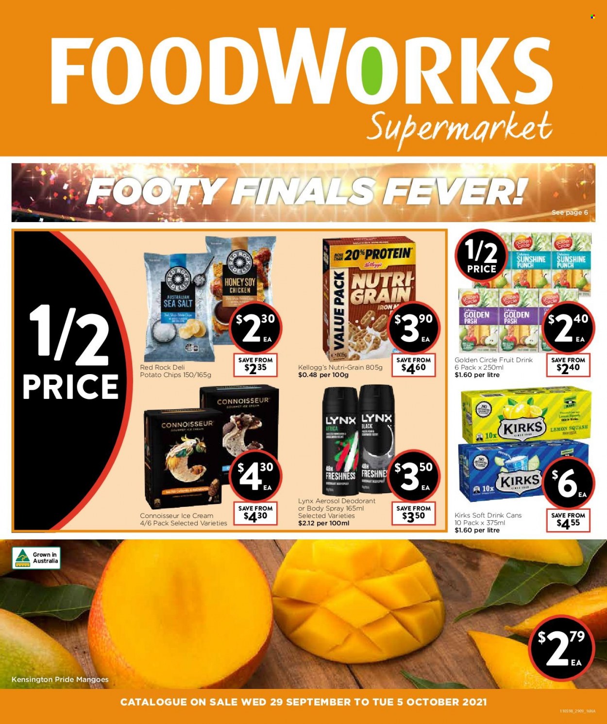 Foodworks catalogue - 29 Sep 2021 - 5 Oct 2021. Page 1