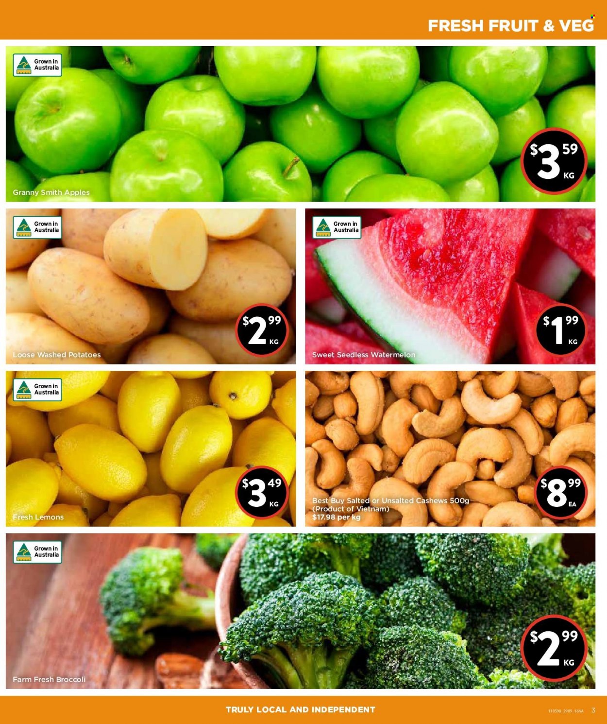 Foodworks catalogue - 29 Sep 2021 - 5 Oct 2021. Page 3