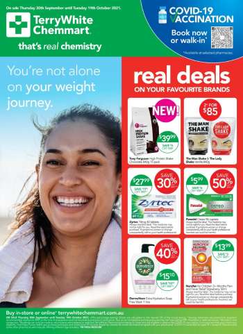 TerryWhite Chemmart Catalogue - 30 Sep 2021 - 19 Oct 2021.