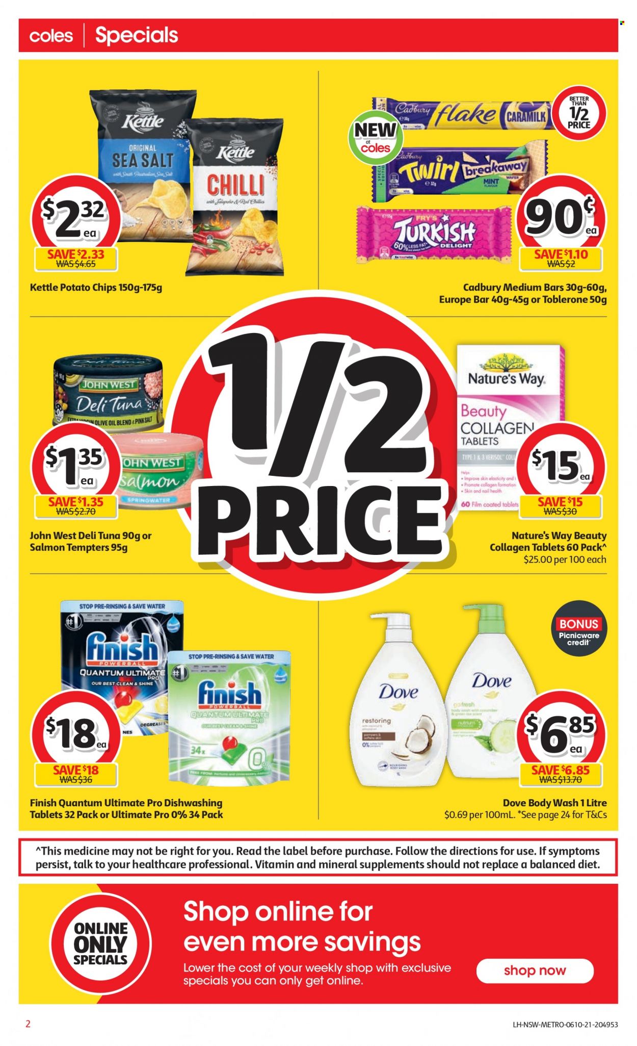 Coles catalogue - 6 Oct 2021 - 12 Oct 2021. Page 2