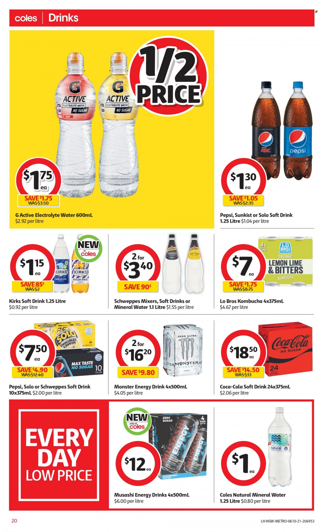 Coles catalogue - 6 Oct 2021 - 12 Oct 2021. Page 20