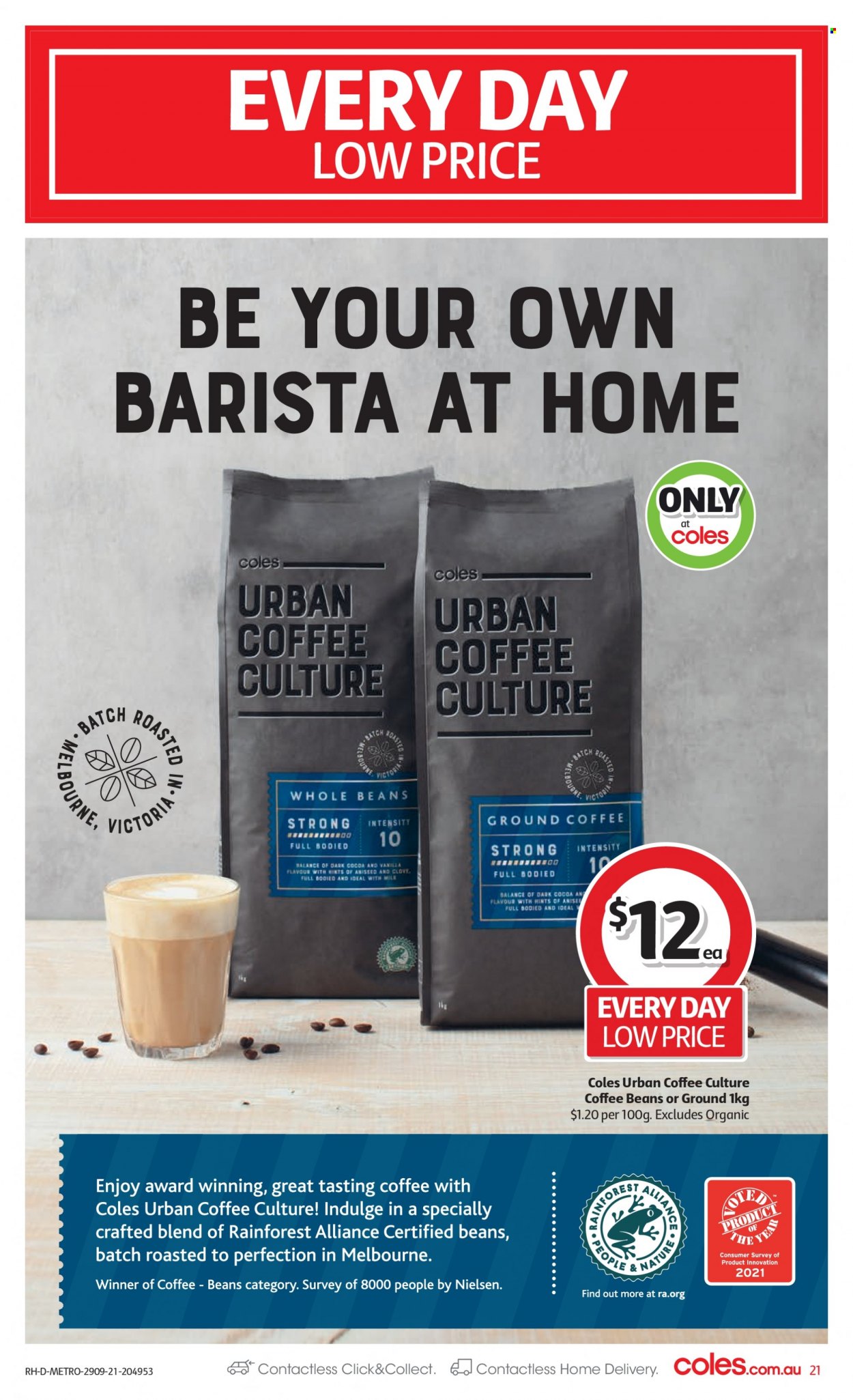 Coles catalogue - 6 Oct 2021 - 12 Oct 2021. Page 21